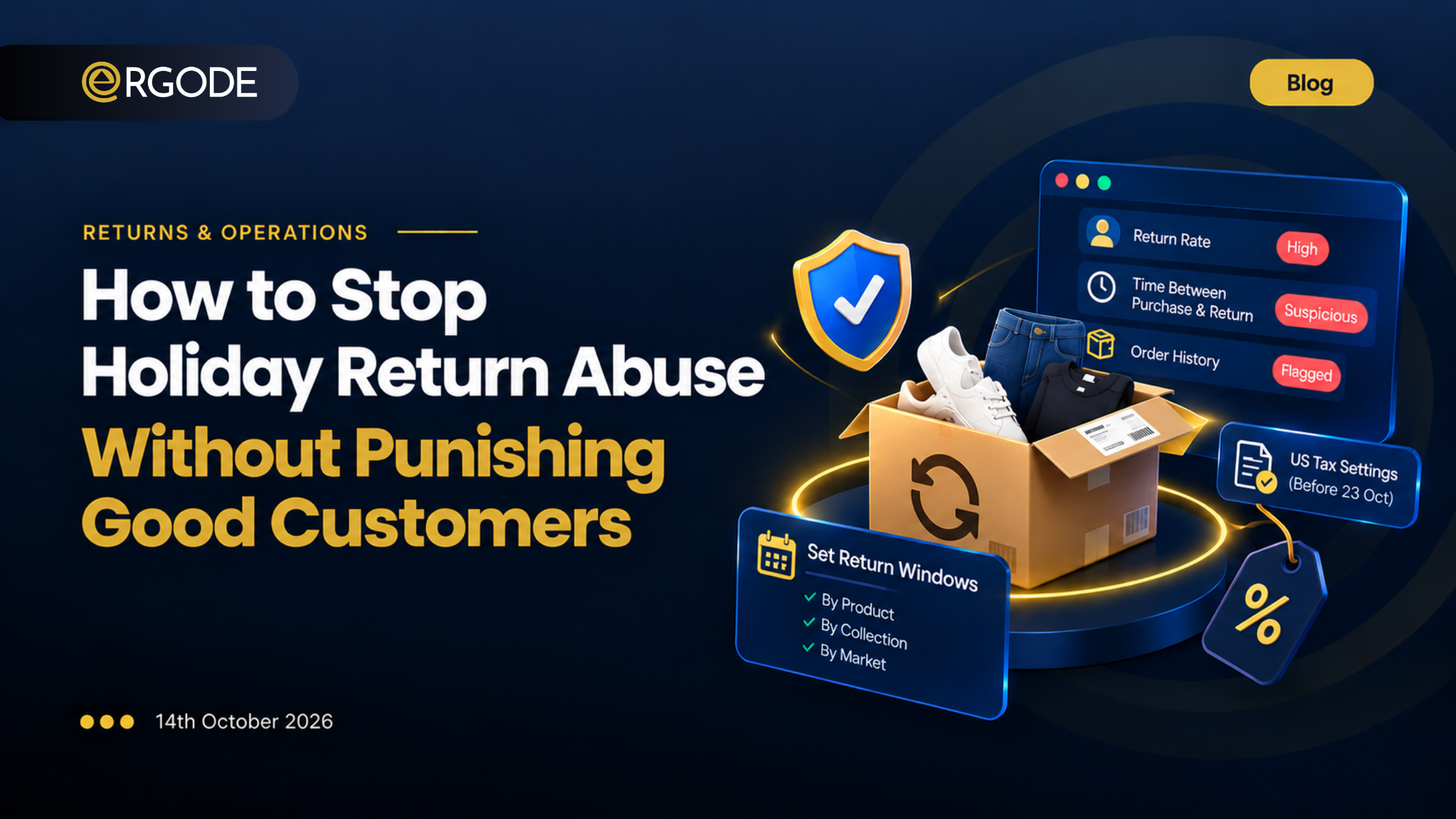 Holiday return abuse prevention strategies for ecommerce brands